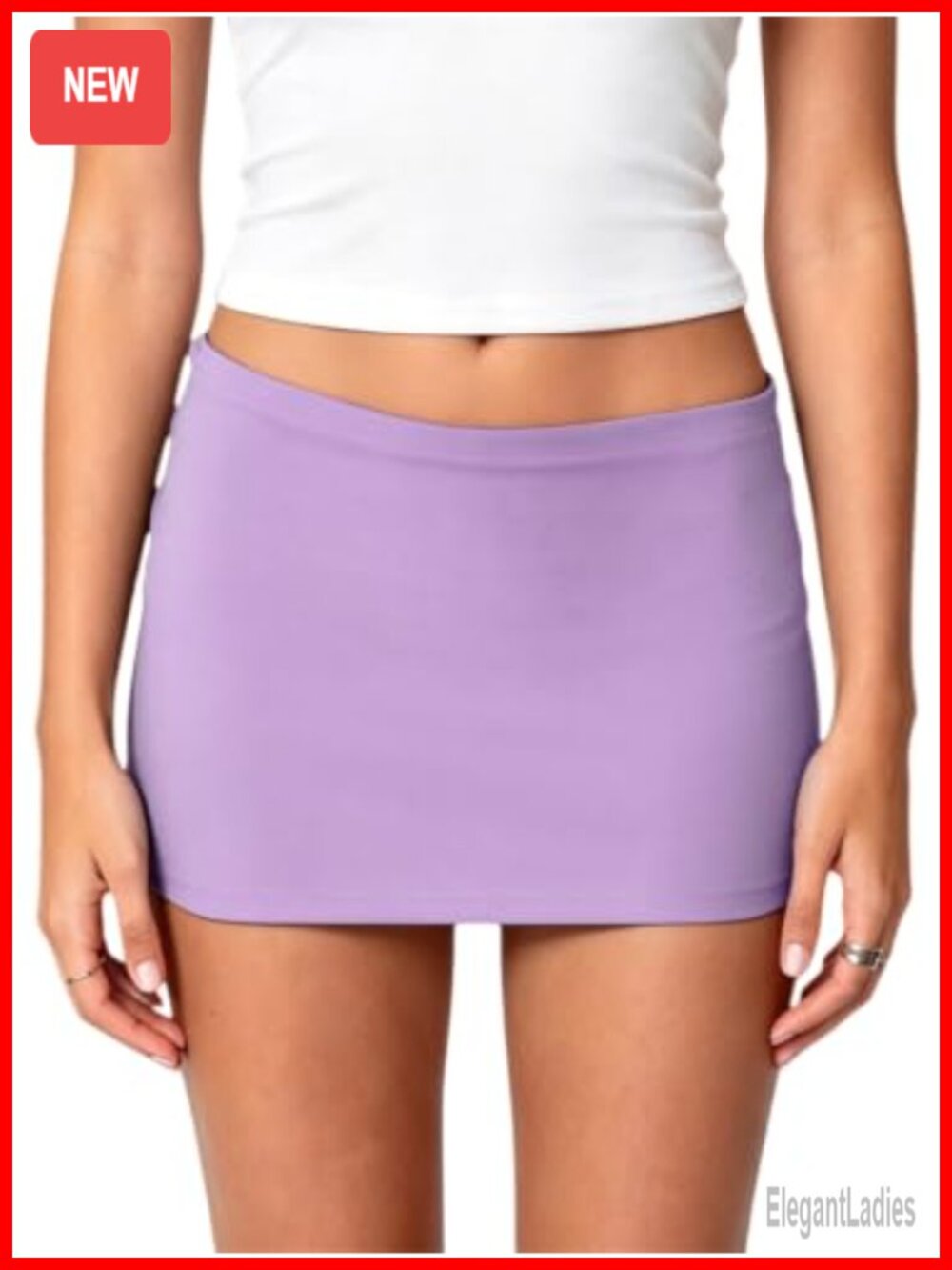 Women Y2K Bodycon Mini Skirt Low Rise Stretchy Pencil Micro Skirt Streetwear